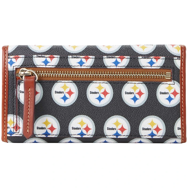 Dooney & Bourke Pittsburgh Steelers Portefeuille continental