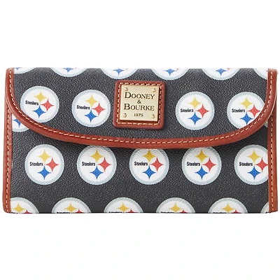 Dooney & Bourke Pittsburgh Steelers Portefeuille continental