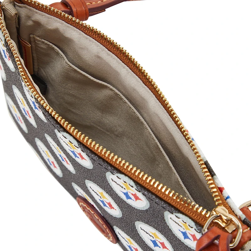 Dooney & Bourke Pittsburgh Steelers Top Zip Crossbody Bag