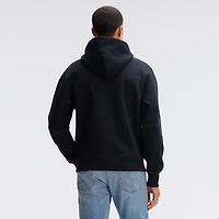 Fanatics Black Pittsburgh Steelers IconicFleece Flocked Hoodie