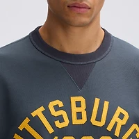 Fanatics Charcoal Pittsburgh Steelers IconicFleece Pocket Sweatshirt