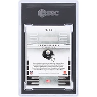 Carte autographiée Donruss Leaf 2008 des Pittsburgh Steelers, marque déposée, matériaux, autographe, 2 couleurs, souvenir 2016, n° T-13, n° 4/4, SGC, authentifiée, 8,5/10