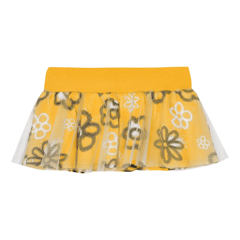 Girls Infant Outerstuff Pittsburgh Steelers My Team Rocks Bodysuit and Skirt Set