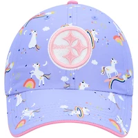 Casquette réglable pour fille Preschool '47 pourpre Pittsburgh Steelers Unicorn Clean Up