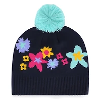 Girls Youth '47 Navy Pittsburgh Steelers Buttercup Knit Beanie with Pom
