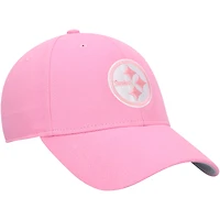 Casquette ajustable rose MVP Pittsburgh Steelers pour jeune fille '47
