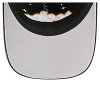 Girls Youth New Era  Black Pittsburgh Steelers Cheer 9TWENTY Adjustable Hat