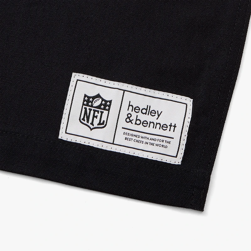 Hedley & Bennett Black Pittsburgh Steelers The Essential Apron