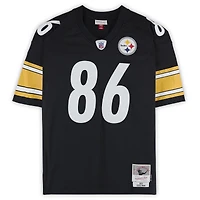 Hines Ward Pittsburgh Steelers Autographed Black Mitchell & Ness Replica Jersey