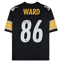 Hines Ward Pittsburgh Steelers Autographed Black Mitchell & Ness Replica Jersey
