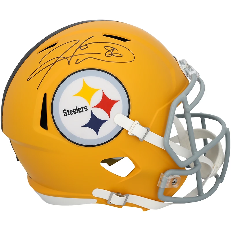 Hines Ward Pittsburgh Steelers Autographed Riddell 2025 Alternate Speed Replica Helmet  