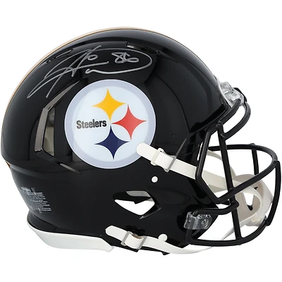 Hines Ward Pittsburgh Steelers Autographed Riddell Speed Authentic Helmet