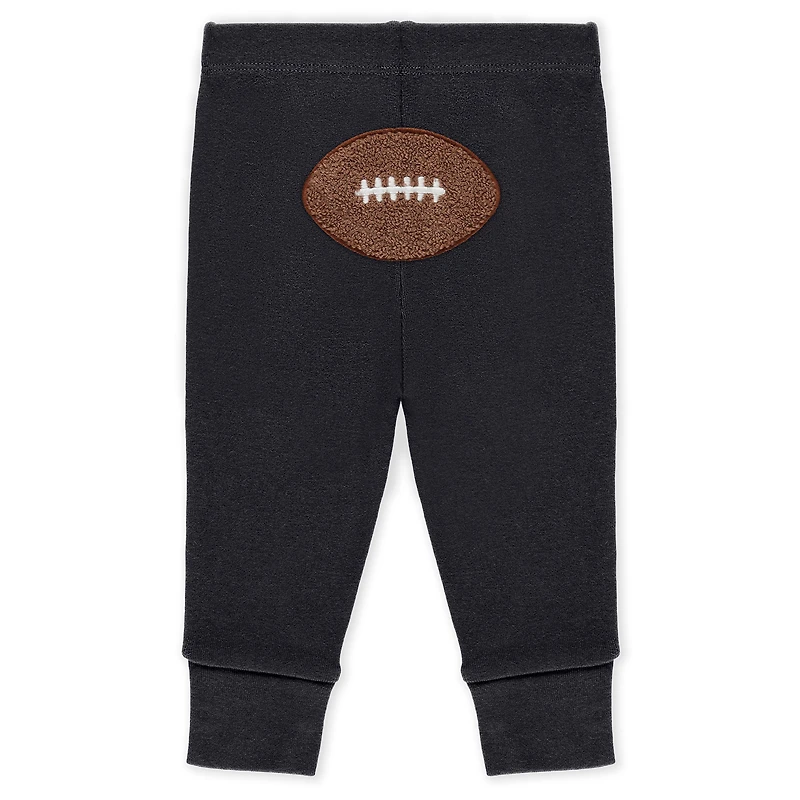 Infant & Newborn WEAR by Erin Andrews Pittsburgh Steelers Three-Piece Turn Me Around Bodysuits Pant Set
