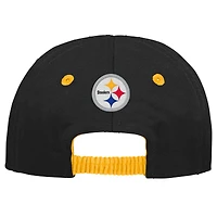 Infant Black/Gold Pittsburgh Steelers My First Tail Sweep Slouch Flex Hat