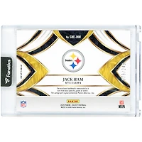 Jack Ham Pittsburgh Steelers Autographed 2025 Panini Select Relic #SME-JHM #79/249 Card