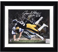 Photo dédicacée de Jack Ham (Pittsburgh Steelers) au format 8" x 10" avec inscription « HOF 88 ».