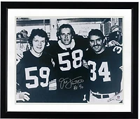 Jack Lambert Pittsburgh Steelers Autographed 16" x 20" Locker Room Photograph with "HOF 90" Inscription
