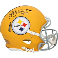 Jack Lambert Pittsburgh Steelers Autographed Riddell 2025 Alternate Speed Authentic Helmet with "HOF 90" Inscription