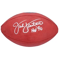 Jack Lambert Pittsburgh Steelers Autographed Wilson Duke Full Color Football with "HOF 90" Inscription 