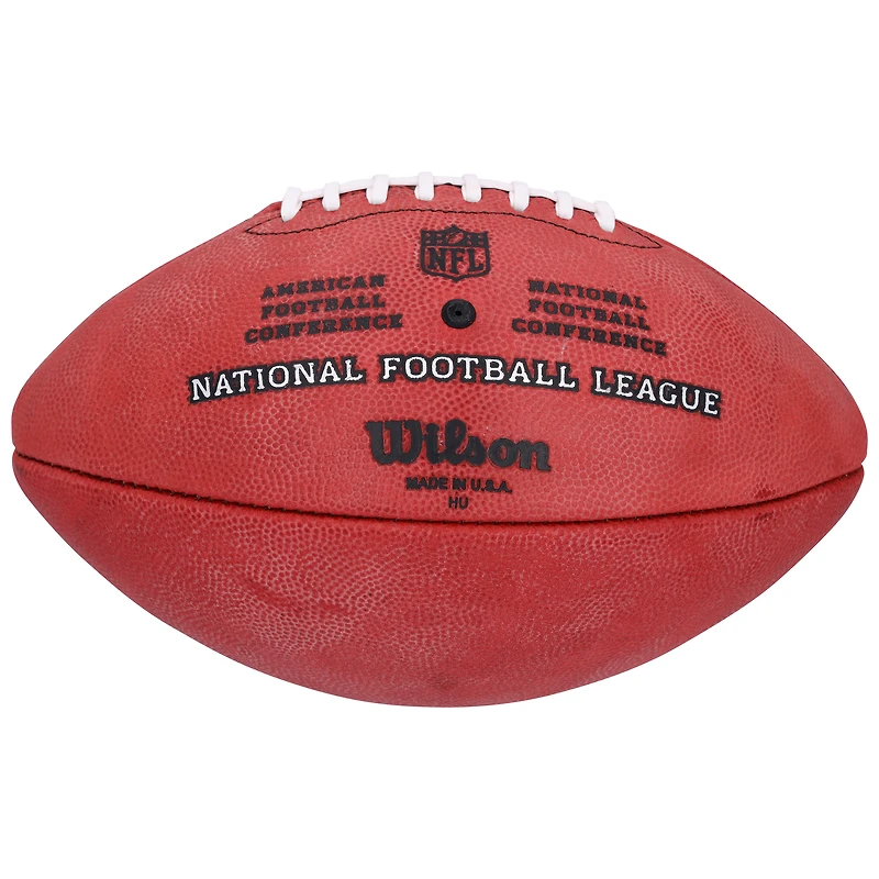 Jack Lambert Pittsburgh Steelers Autographed Wilson Duke Full Color Football with "HOF 90" Inscription