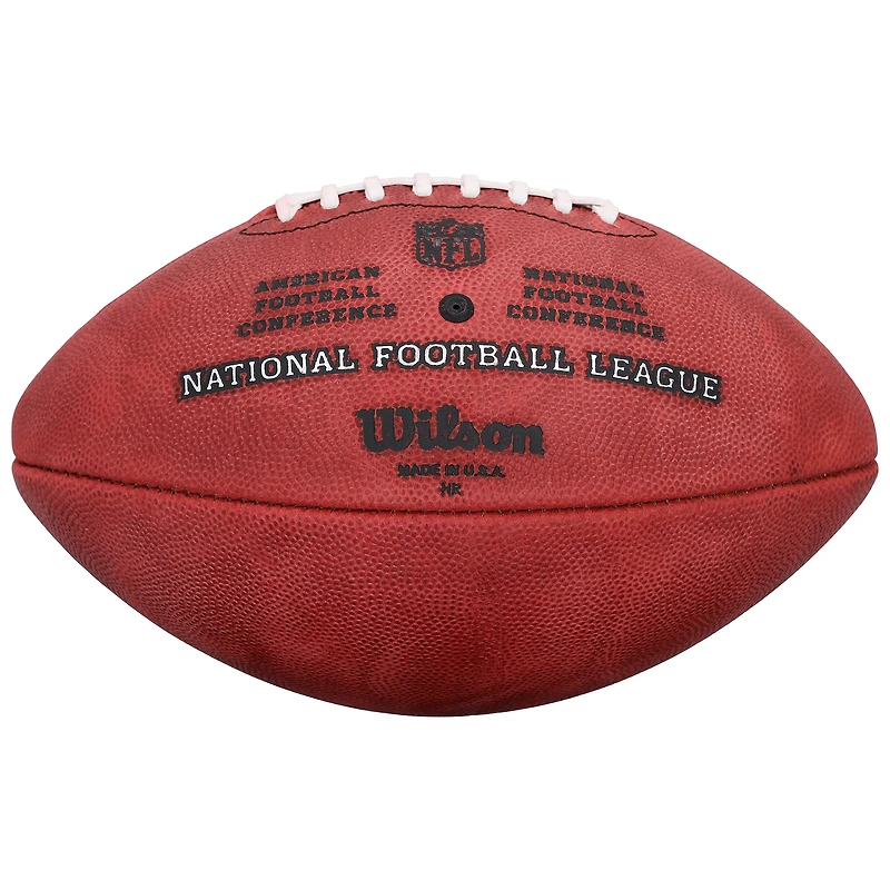 Ballon de football américain Duke en couleur, autographié par James Harrison des Steelers de Pittsburgh