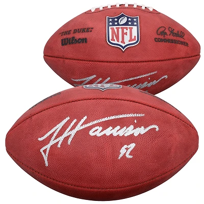 James Harrison Pittsburgh Steelers Autographed Duke Full Color Football