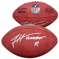 James Harrison Pittsburgh Steelers Autographed Duke Full Color Football