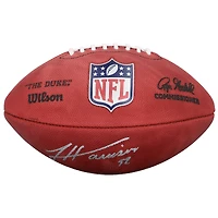 James Harrison Pittsburgh Steelers Autographed Duke Full Color Football with "2x SB Champ" Inscription