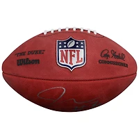 Jaylen Warren Pittsburgh Steelers Autographed Duke Full Color Football