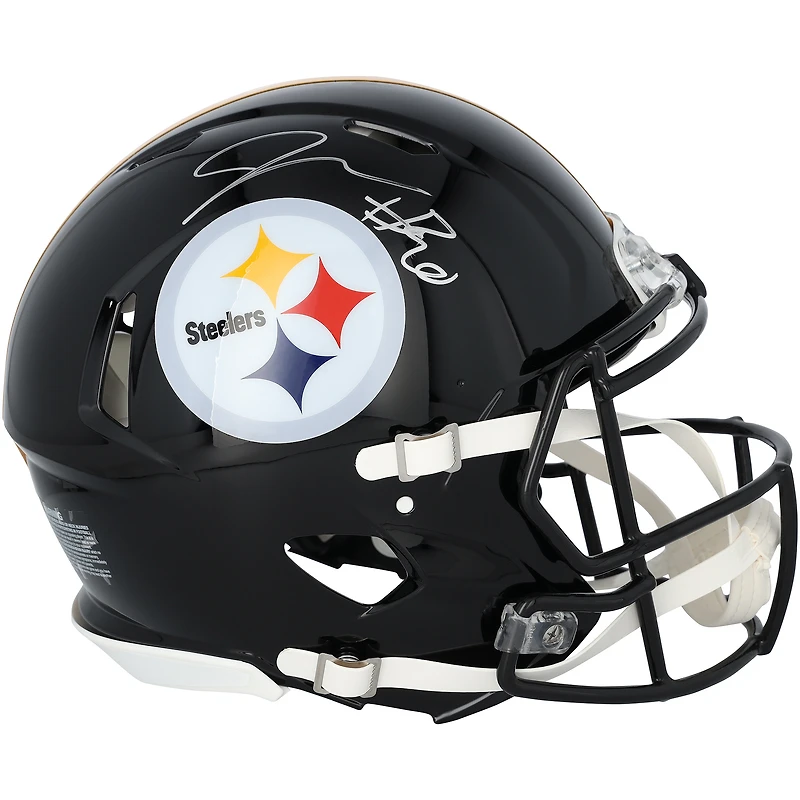 Jaylen Warren Pittsburgh Steelers Autographed Riddell Speed Authentic Helmet