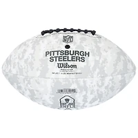 Jerome Bettis Pittsburgh Steelers autographié 2024 Salute To Service Wilson Football