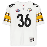 Maillot authentique Mitchell & Ness autographié par Jerome Bettis des Pittsburgh Steelers