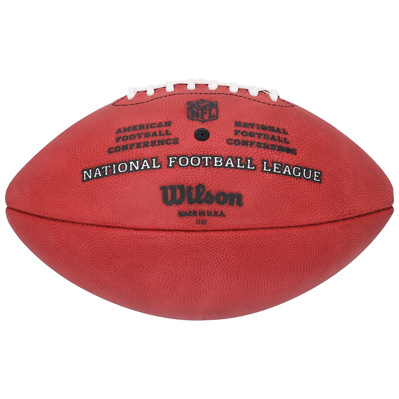 Ballon de football Wilson Duke en couleur autographié par Jerome Bettis des Steelers de Pittsburgh avec l'inscription « HOF 2015 »