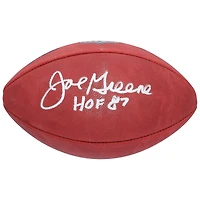 Joe Greene Pittsburgh Steelers Autographed Wilson Duke Full Color Football with "HOF 87" Inscription 