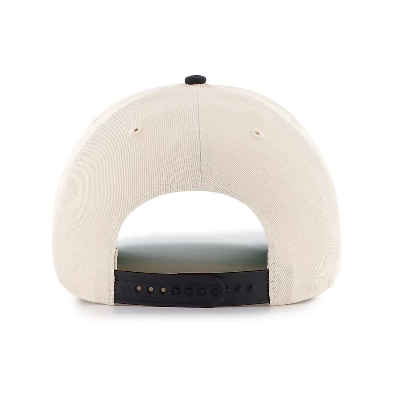 Men's '47 Cream Pittsburgh Steelers Pomona Rope Adjustable Hitch Hat