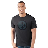 Men's Starter  Black Pittsburgh Steelers Prime Time T-Shirt