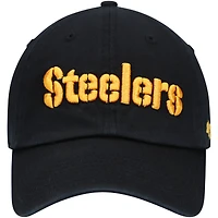 Casquette réglable '47 Pittsburgh Steelers Clean Up Script pour homme