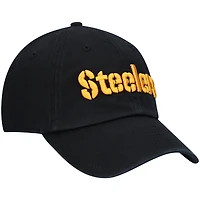 Casquette réglable '47 Pittsburgh Steelers Clean Up Script pour homme