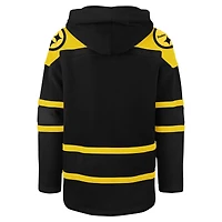 Sweat à capuche lacets '47 noir Pittsburgh Steelers Dark Pop pour hommes