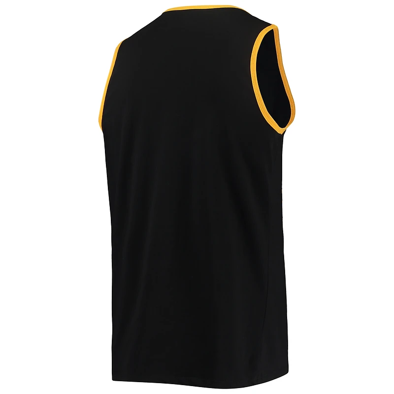 Débardeur Super Rival Edge des Pittsburgh Steelers '47 pour hommes, noir