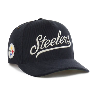 Casquette ajustable en velours côtelé Golden Age des Steelers de Pittsburgh '47 pour homme