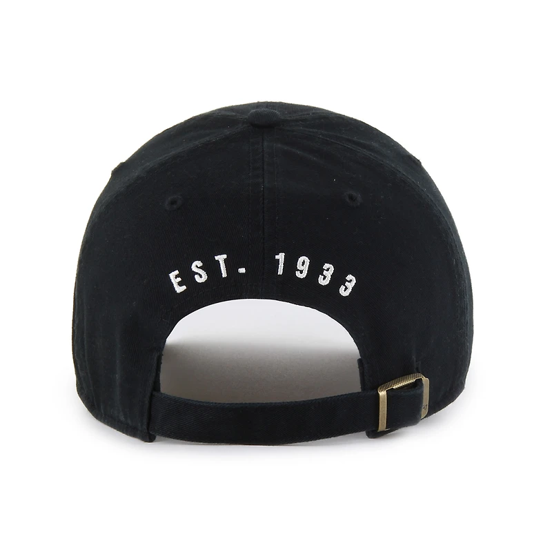 Casquette ajustable noire « 47 » pour homme des Pittsburgh Steelers