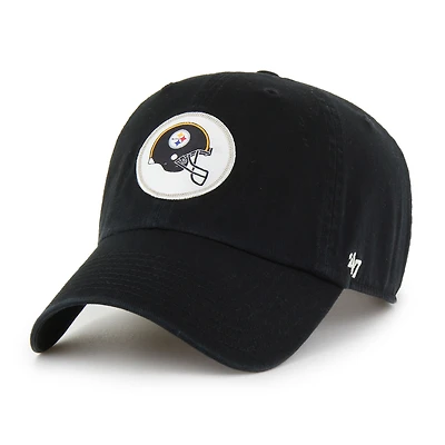 Casquette ajustable noire « 47 » pour homme des Pittsburgh Steelers