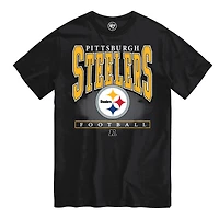 T-shirt homme Pittsburgh Steelers Hot Corner noir n° 47
