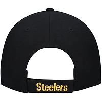 Men's '47 Black Pittsburgh Steelers MVP Adjustable Hat