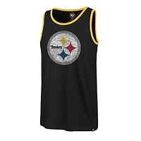 Débardeur homme noir Pittsburgh Steelers Premier Franklin n° 47