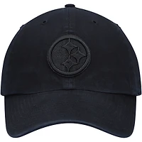 Casquette réglable Tonal Clean Up Pittsburgh Steelers '47 pour homme, noire