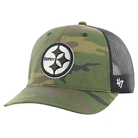 Casquette ajustable à motif camouflage '47 des Pittsburgh Steelers pour hommes