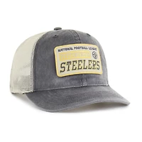Casquette ajustable décontractée « 47 » des Pittsburgh Steelers, couleur anthracite
