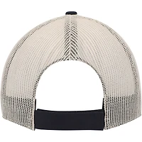 Casquette ajustable en cuir brut des Steelers de Pittsburgh '47 pour homme, bleu marine foncé/naturel